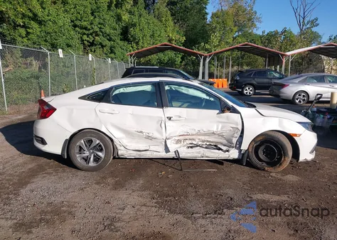 2019 Honda Civic Lx z USA, uszkodzony, nr VIN 2HGFC2F67KH568903